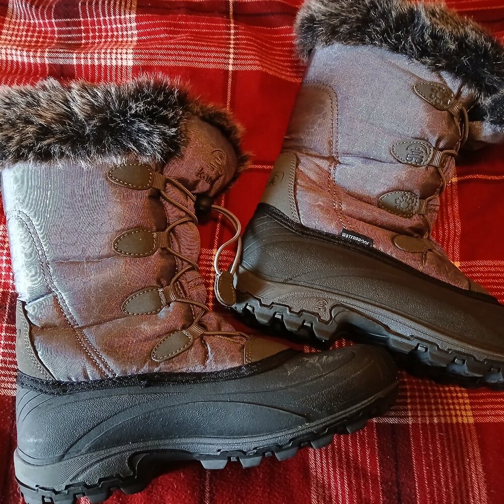 Kamik Women's Momentum Snow Boots Size 8, Great Used Condition